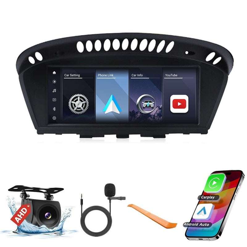 KUNFINE for BMW 5 Series E60/3 Series E92 2007-2009 CCC 8.8" Car CarPlay Android Auto Navigation Stereo GPS Radio Display IPS Touchscreen Headunit Tablet Media Player - Image 3