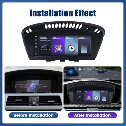 KUNFINE for BMW 5 Series E60/3 Series E92 2007-2009 CCC 8.8" Car CarPlay Android Auto Navigation Stereo GPS Radio Display IPS Touchscreen Headunit Tablet Media Player - Image 5