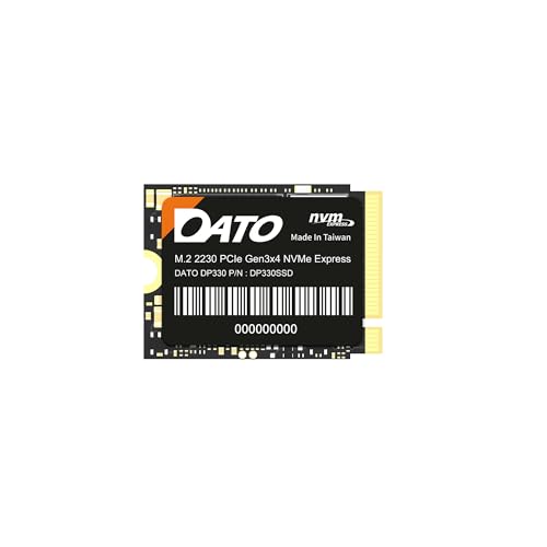 DATO 1TB SSD M.2 2230, NVMe 1.3 PCIe Gen3x4, Internal Solid State Drive, Up to 2500/1700 MB/s, DP330 Series - Image 1