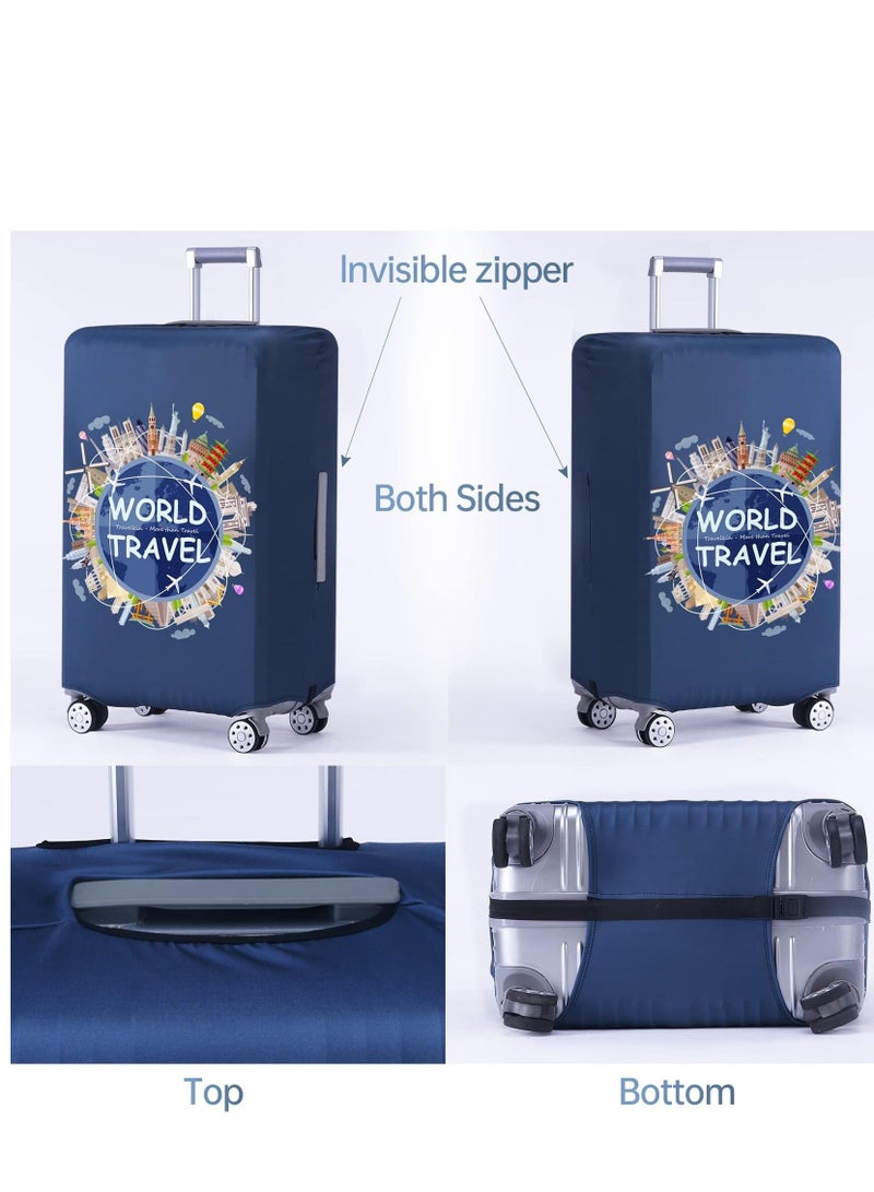 Luggage Covers For Suitcase Tsa Approved Cover Protector Fit 18 32 Inch