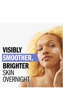 Olay Olay Smooth & Renew Retinol Face Moisturizer, 2 oz Fragrance Free Night Cream for Fine Lines and Wrinkles with Retinoid Complex, Recyclable Eco Jar Packaging, Value Size  - Image 3