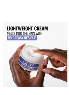 Olay Olay Smooth & Renew Retinol Face Moisturizer, 2 oz Fragrance Free Night Cream for Fine Lines and Wrinkles with Retinoid Complex, Recyclable Eco Jar Packaging, Value Size  - Image 4
