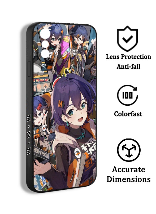 Generic - Phone Protective Case Cover For Apple Game ZZZ Zenless Zone Zero Character iPhone X ZTA07 Print - Image 1