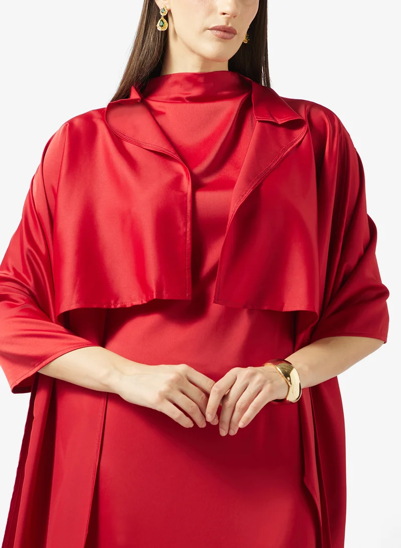 Khizana  Dress With Cape Sleeves for Women | Best Price UAE