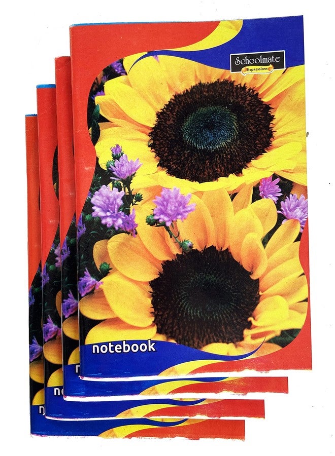 Awadh Schoolmate Notebooks | School Copy | Exercise Notebook | Student Notebook | Class Cpoy - Single Line, 144 Pages, 220 mm x 170 mm - Pack Of 5 - Image 1
