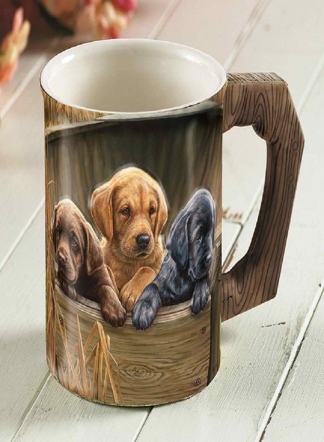 Wild Wings Sculpted Mug All Hands on Deck, Multicolor, 16 Ounce