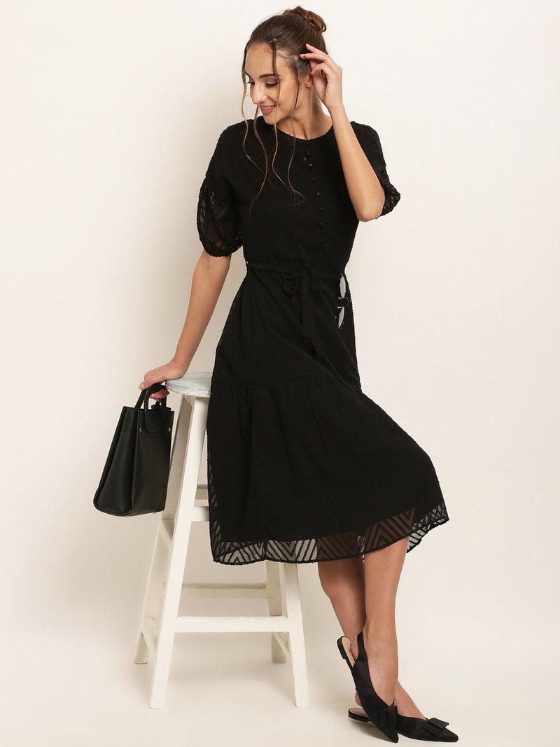 RARE Women's Dress (EP31080-S, Black, Small) - Image 2