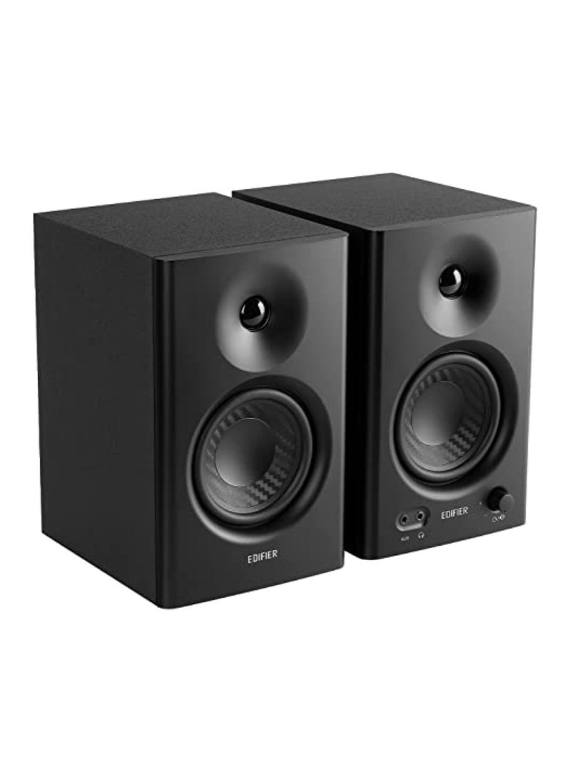 EDIFIER - Edifier MR4 Powered Studio Monitor Speakers, 4" Active Near-Field Monitor Speaker - Black (Pair) - Image 1