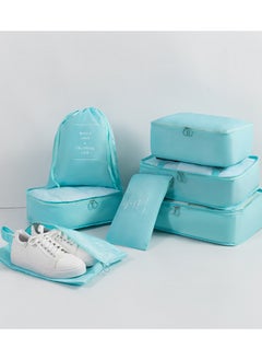 Set Packing Cubes Luggage Packing Organizers for Travel Accessories-BULE