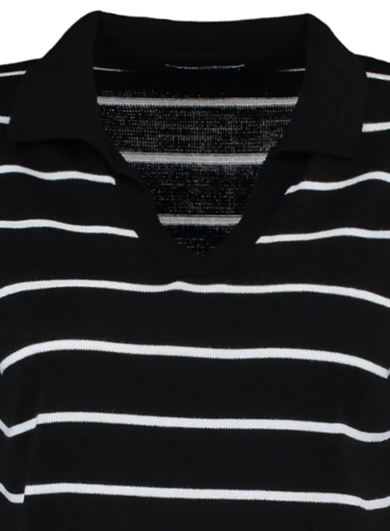 trendyol Polo Collar Knitted Sweater
