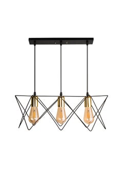 El Rawda Lighting Triple Pendant, Elegant And Distinctive Shape 15x56x70 cm 