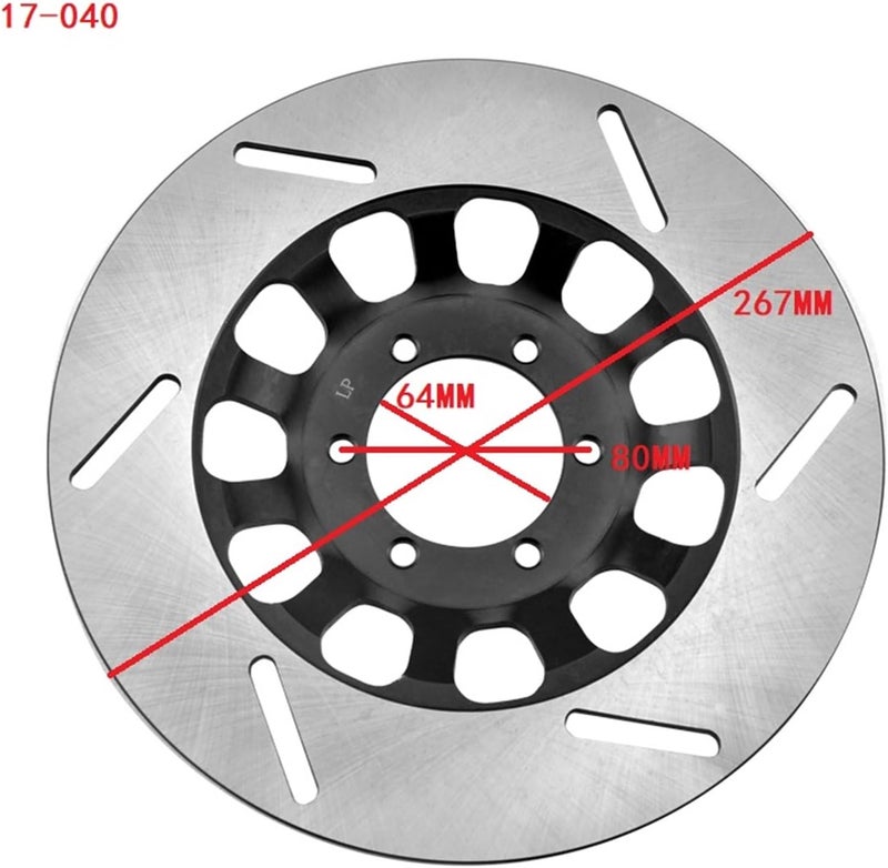 Wivplex Front Brake Disc Rotor for Yamaha XV250 - Image 2