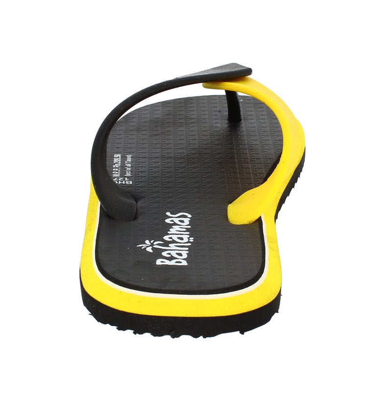 BAHAMAS Men Black Yellow Flip-Flops-9 UK (43 1/3 EU) (BH0127G_BKYL0009) - Image 4