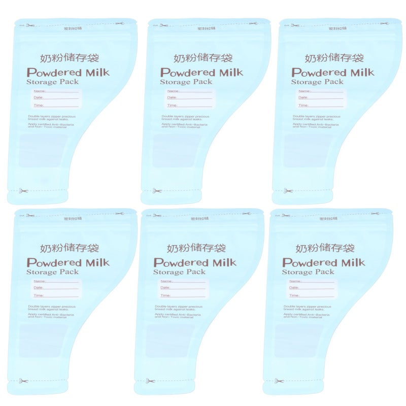 Milk Powder Bag 30 Pieces 50G Capacity Bpa-Free Sterilized Strong Double Sealing Disposable Lightweight Baby Food Container for Baby Travel On The Go - Image 5