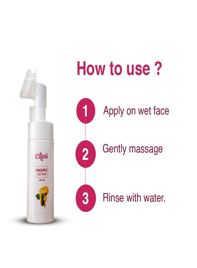كا-مي غسول الوجه كامي بالأناناس، تركيبة مضادة للتسمير مع فوائد مضادة للشيخوخة ومفتحة للبشرة - Image 5