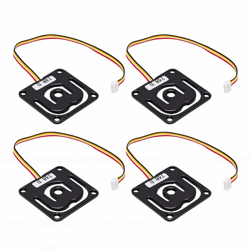 FTVOGUE 4 Pcs 3D Printer Strain Gauge Hot Bed Pressure Sensor Strain Gauge for K1 SE with Alloy Steel Real Time Stress Detection Automatic Bed Leveling - Image 1