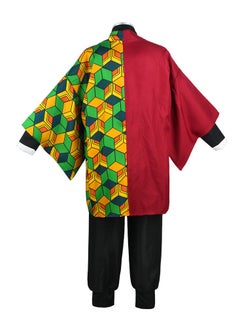 Generic Demon Slayer Tomioka Giyuu Cosplay Costume Anime Kimono Outfit Set Cosplay Costume Uniform Outfit Set  - Image 2