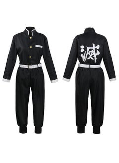 Generic Demon Slayer Tomioka Giyuu Cosplay Costume Anime Kimono Outfit Set Cosplay Costume Uniform Outfit Set  - Image 3