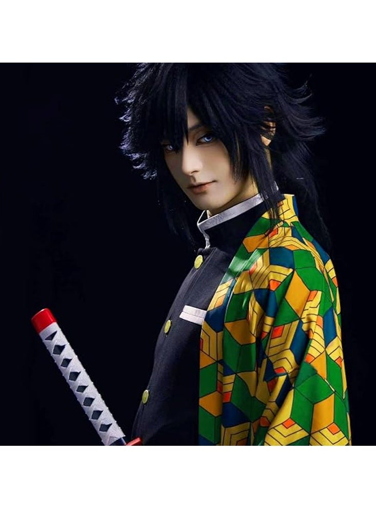 زي القتل الشيطان Tomioka Giyuu أنيمي كيمونو زي مجموعة كوسبلاي زي هالوين للجنس المتعدد - Image 5