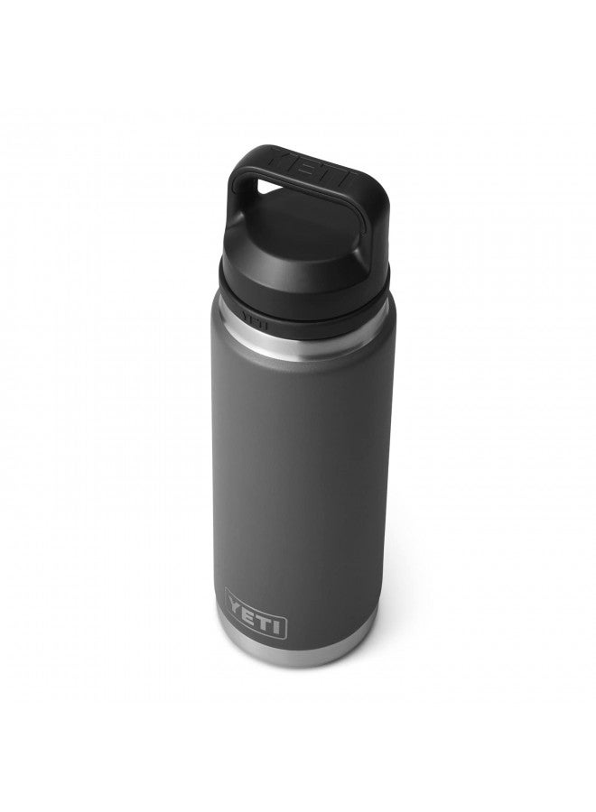 YETI YETI Rambler 26 oz Bottle, Vacuum Insulated, Stainless Steel with Chug Cap, Charcoal - Image 4