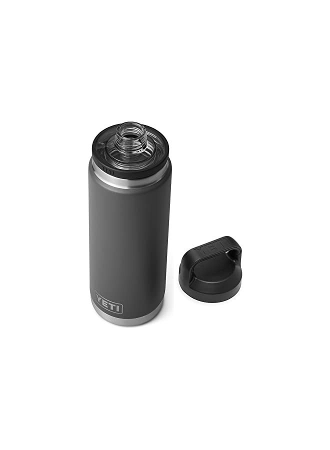 YETI YETI Rambler 26 oz Bottle, Vacuum Insulated, Stainless Steel with Chug Cap, Charcoal - Image 1