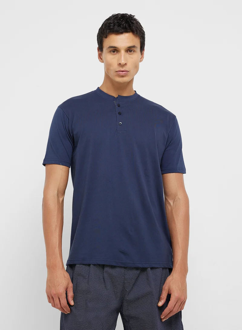 Seventy Five Nightwear T-Shirt & Shorts Set