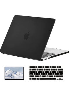 3 in 1 Case Compatible with MacBook Air 13 inch 2022 A2681 with M2 Chip/2024 A3113 M3 Chip/2025 A3240 M4 Chip, Hard Shell Case&Keyboard Cover&Screen Film for Macbook Air 13.6 in with Touch ID