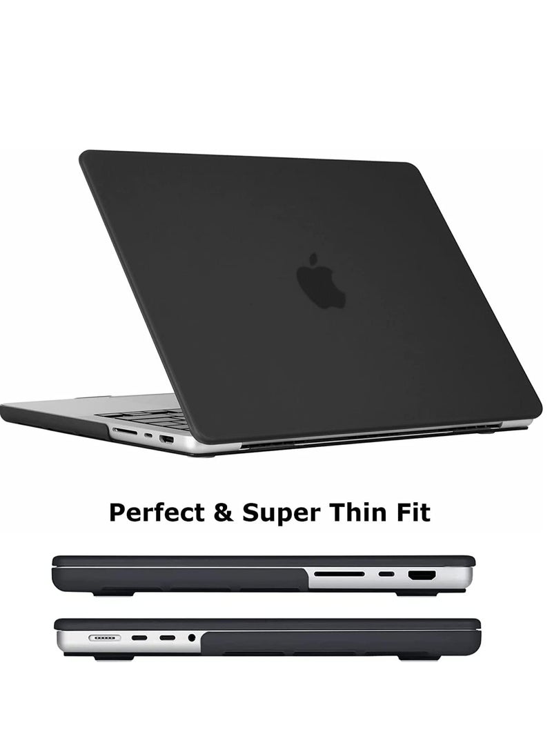 Generic - 3 in 1 Case Compatible with MacBook Air 13 inch 2022 A2681 with M2 Chip/2024 A3113 M3 Chip/2025 A3240 M4 Chip, Hard Shell Case&Keyboard Cover&Screen Film for Macbook Air 13.6 in with Touch ID - Image 1