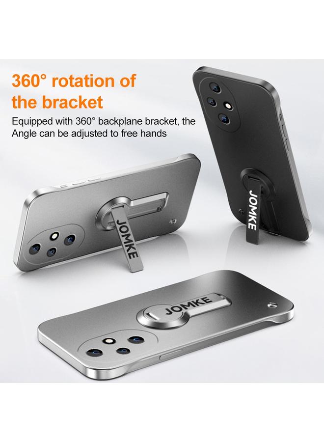 اس-توب جراب لهاتف Honor 200 Pro مع طلاء الخبز وحامل دوار 360 درجة بدون إطار، جراب هاتف كمبيوتر شخصي - Image 3