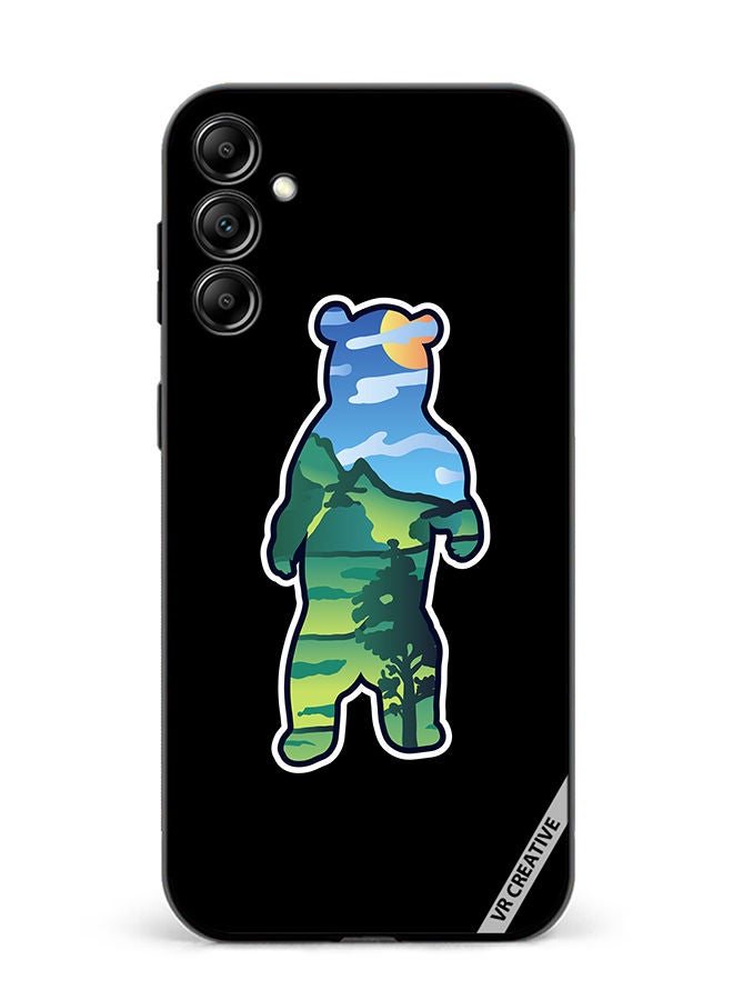 VR CREATIVE Protective Case Cover For Samsung Galaxy A34 Wild Bear Design Multicolour - Image 1