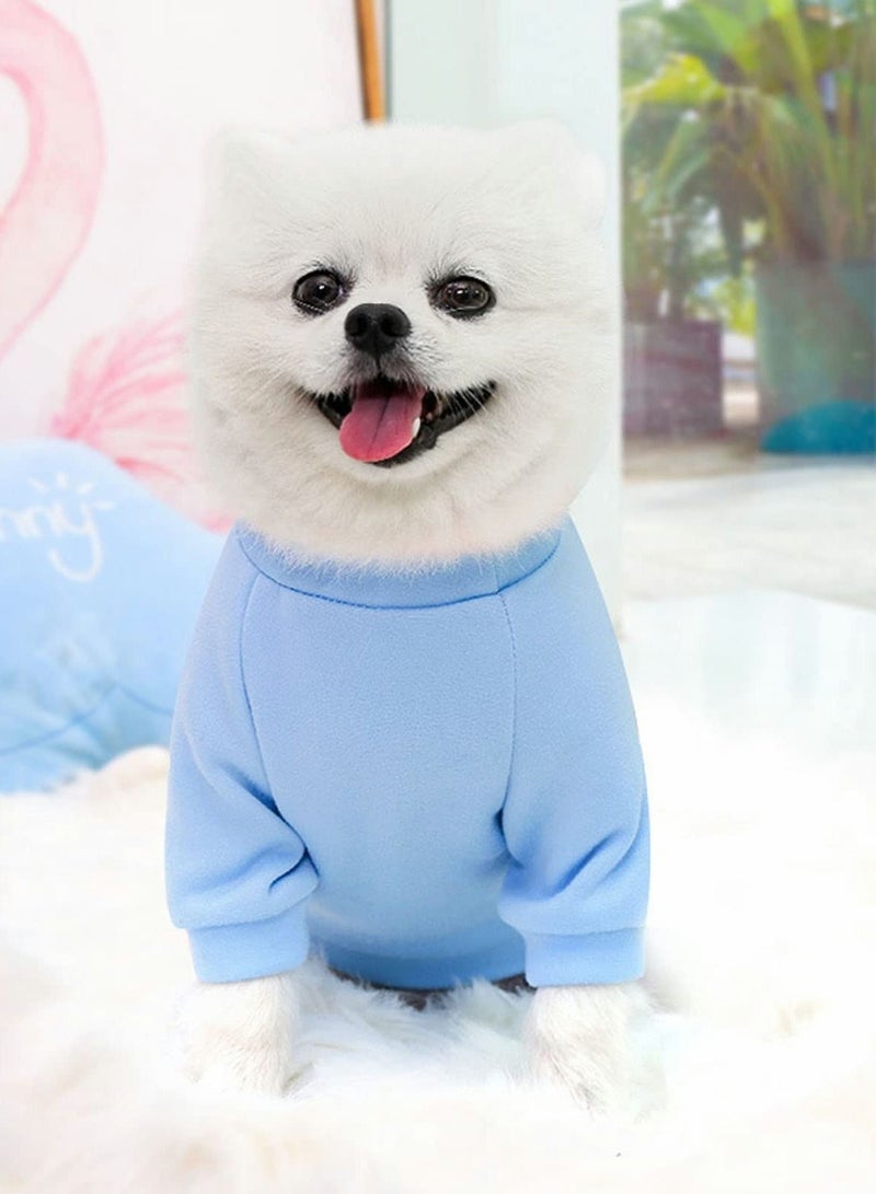 Excefore Dog Shirts Quick Dry Soft Stretchy Dog T-Shirts, Soft Breathable Warm Puppy Clothes Cute Cartoon Dog T-Shirts M (Fit 5-7 lbs, Chest 11.8")  - Image 3