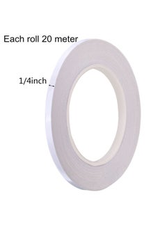 Hotop 1 4 Inch Quilting Sewing Tape Wash Away Tape Each 22 Yard 3 Rolls  - Image 2