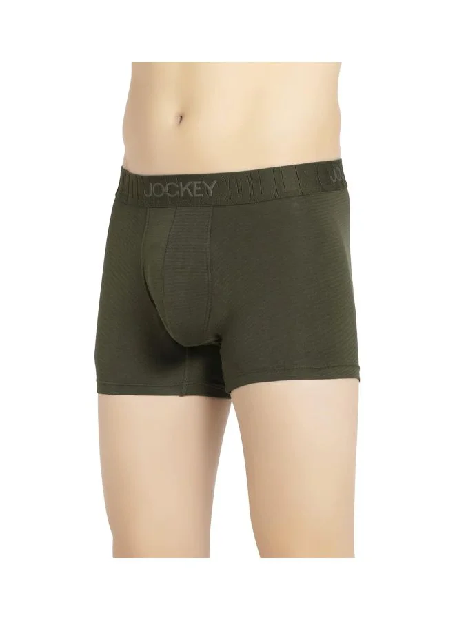 جوكي Jockey IC32 Men Supima Cotton Elastane Stretch Solid Trunk with Ultra soft Waistband