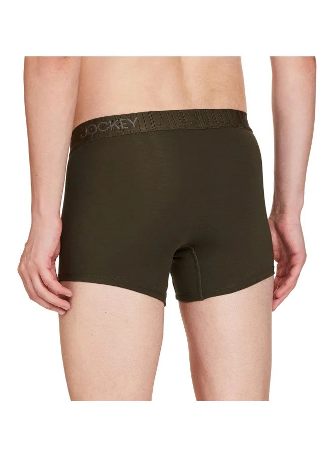 جوكي Jockey IC32 Men Supima Cotton Elastane Stretch Solid Trunk with Ultra soft Waistband