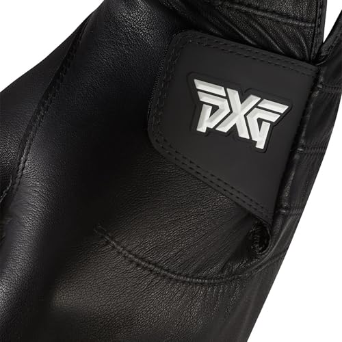 PXG Golf Mens Players Glove Right Handed Golfer Left Handed Glove Cabretta Leather Medium/Large Black - Image 5