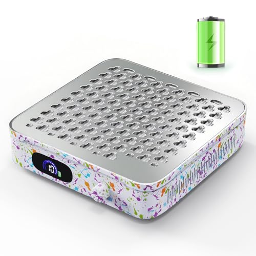 Bingguz Cordless Nail Dust Collector, 1000PA Professional Dust Collector Nail Tech, Rechargeable Nail Vacuum Dust Collector for Beginner with Reusable Filter, Portable Nail Fan Dust Collector for Home & Salon - Image 1