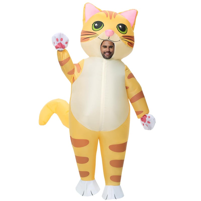 Spinosaurus Inflatable Cat Costume for Adult,Inflatable Christmas Costume Halloween and Thanksgiving Blow Up Animal Costumes for Woman and Men - Image 1