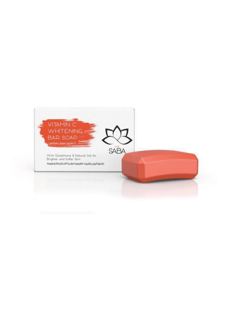 The Saba Vitamin C Whitening Bar Soap 100Gm 