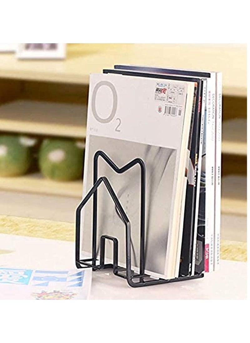 erorex - Cutting Board Rack Pot Lid Holder Chopping Board Organizer Stand Holder Kitchen Countertop Drain Storage Shelf To Hold Pan Lids, Plates, Dishes, Cutting Boards" (Black) - Image 1
