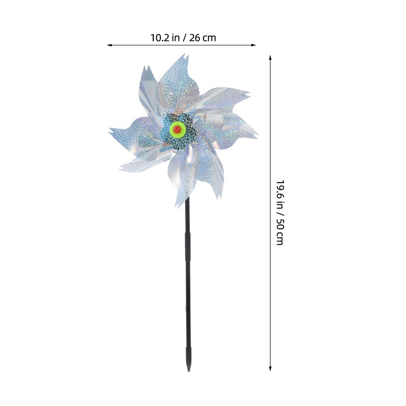 2pcs Bird Windmill Wind Lovely Garden Decoration - Image 3