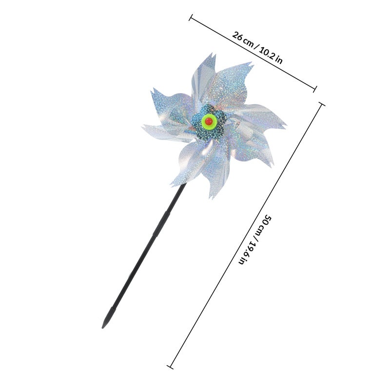 2pcs Bird Windmill Wind Lovely Garden Decoration - Image 2