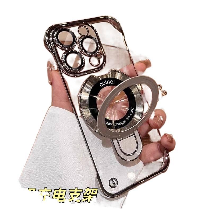 MagSafe Case | Drop Protection | Shockproof Cover for iPhone 13 | Purple Acrylic - Image 2