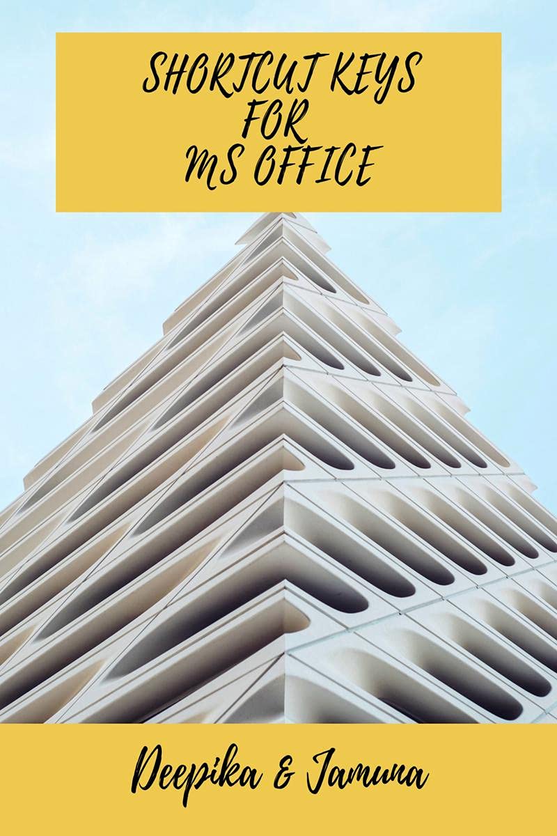 Shortcut Keys for MS Office