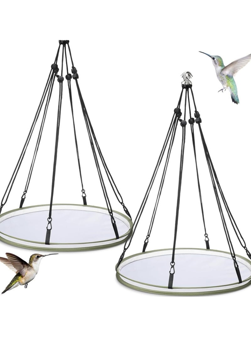 Bird feeder Garden bird feeder Hanging feeder Outdoor bird feeding(Diameter size 41CM) - Image 5