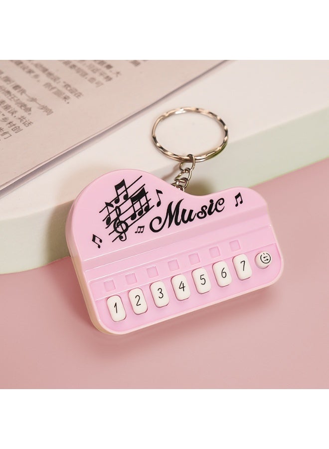Mini Electronic Keychain Piano Pendant - Image 1
