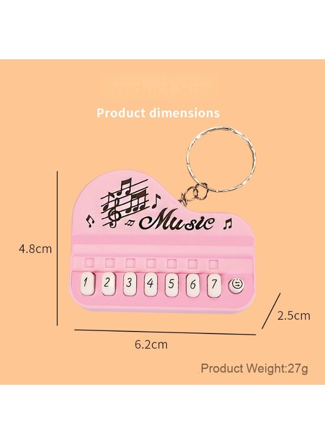 Mini Electronic Keychain Piano Pendant - Image 4