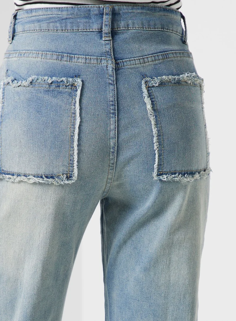 جينجر Urban Minx Straight Cut Jeans