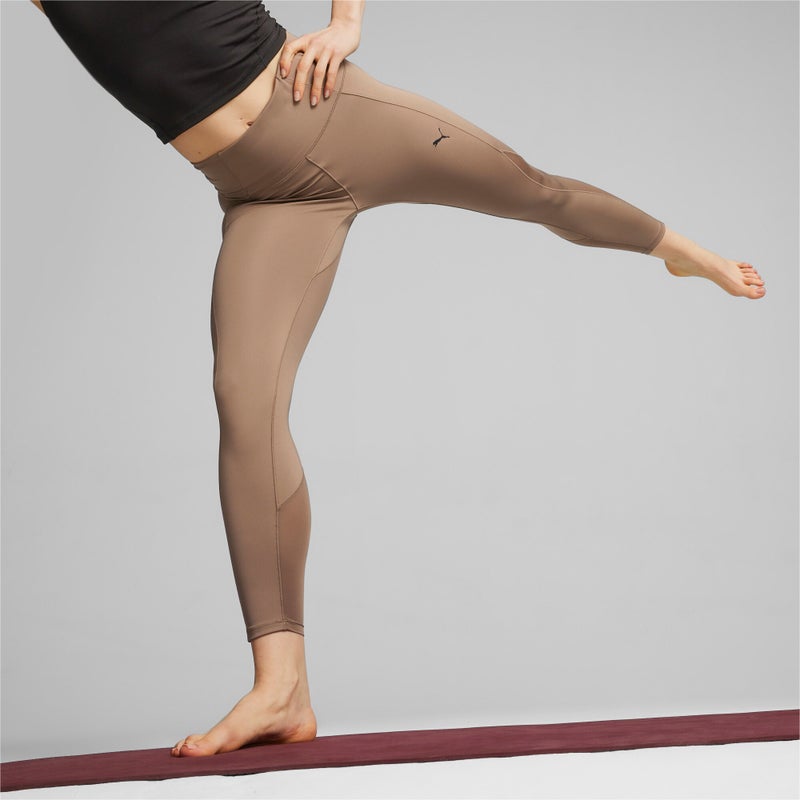 PUMA STUDIO ULTRABARE Womens Brown Tights - Image 2