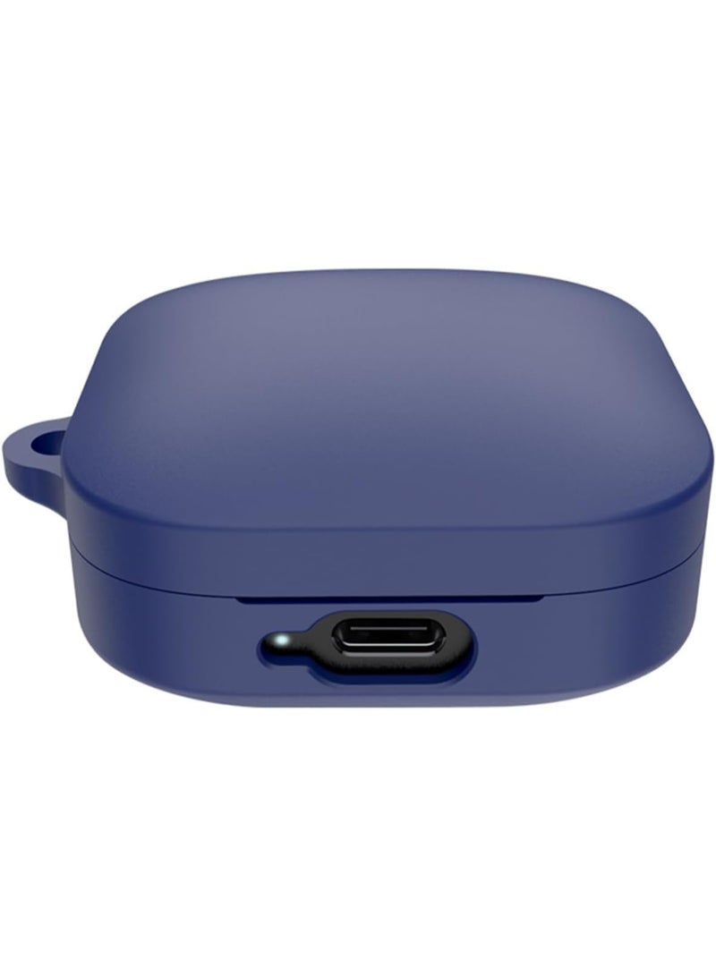 k Silicone Cover Case Compatible with Redmi Buds 6 Active Portable Protective Case Cover With Keychain For Redmi Buds 6 Active - Image 3