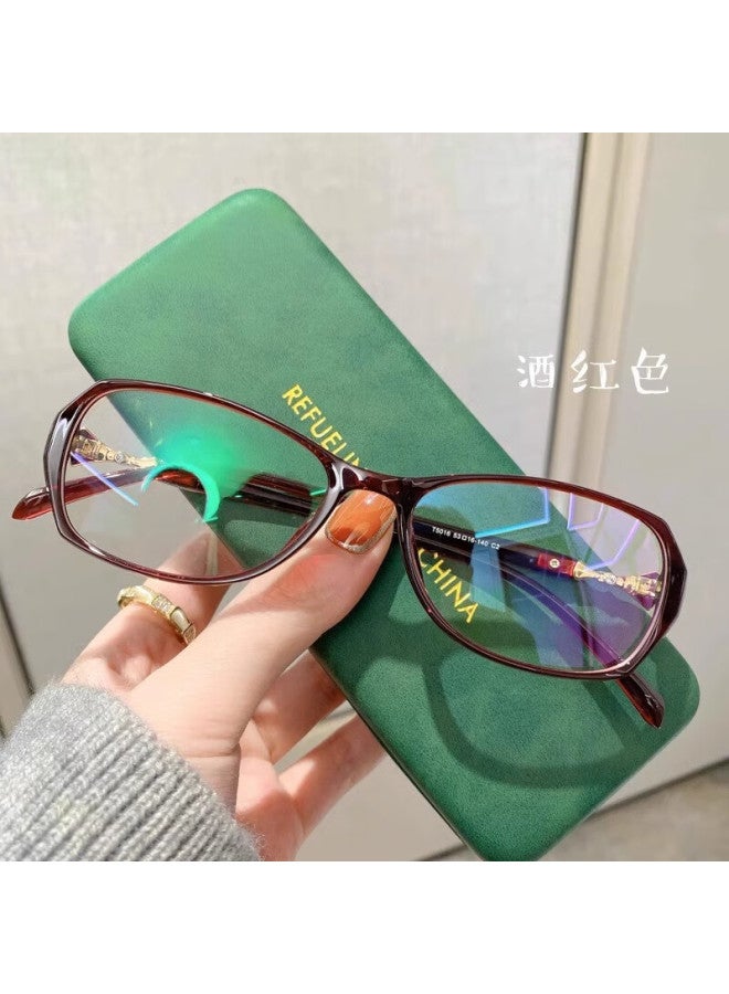 Gogosoon Ultra-light Hd Anti-blue Light Fashion Reading Gl For Women, Anti-blue Light, Fashionable, Youthful, Middle-aged And Elderly Eye Protection, Comfortable Reading Gl - Image 1